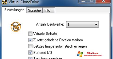 સ્ક્રીનશૉટ Virtual CloneDrive Windows 7