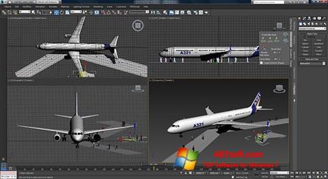 સ્ક્રીનશૉટ 3ds Max Windows 7