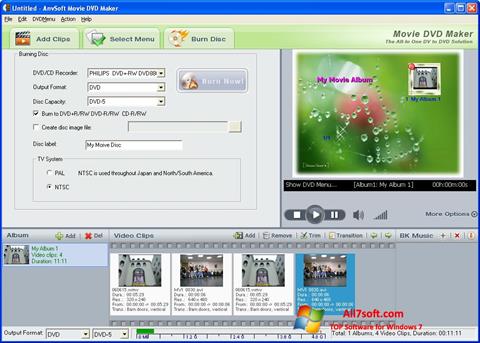 સ્ક્રીનશૉટ DVD Maker Windows 7