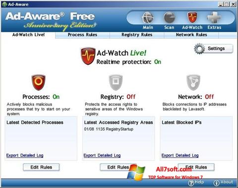 સ્ક્રીનશૉટ Ad-Aware Free Windows 7