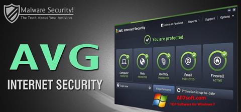 સ્ક્રીનશૉટ AVG Internet Security Windows 7