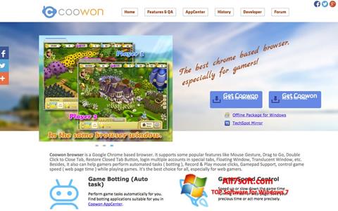 સ્ક્રીનશૉટ Coowon Browser Windows 7