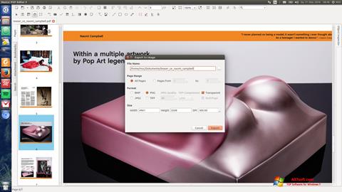 સ્ક્રીનશૉટ Master PDF Editor Windows 7