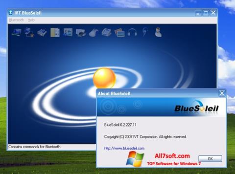 સ્ક્રીનશૉટ BlueSoleil Windows 7