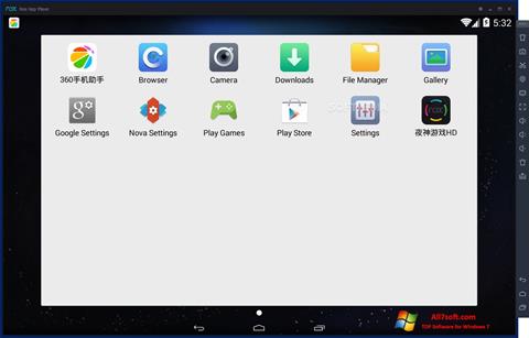 સ્ક્રીનશૉટ Nox App Player Windows 7