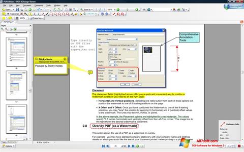 સ્ક્રીનશૉટ PDF-XChange Editor Windows 7