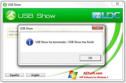 સ્ક્રીનશૉટ USB Show Windows 7