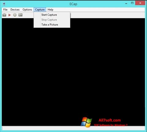 સ્ક્રીનશૉટ ECap Windows 7