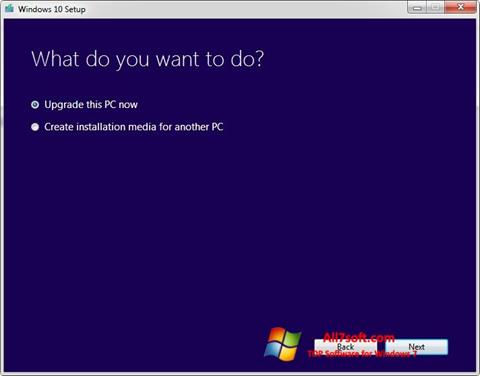 સ્ક્રીનશૉટ Media Creation Tool Windows 7