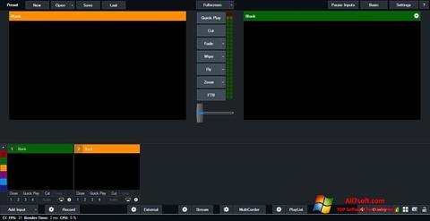 સ્ક્રીનશૉટ vMix Windows 7