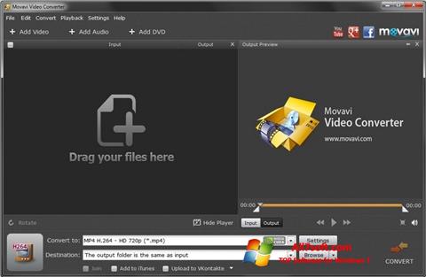 સ્ક્રીનશૉટ Movavi Video Converter Windows 7