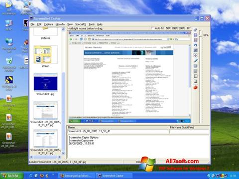 સ્ક્રીનશૉટ Screenshot Captor Windows 7