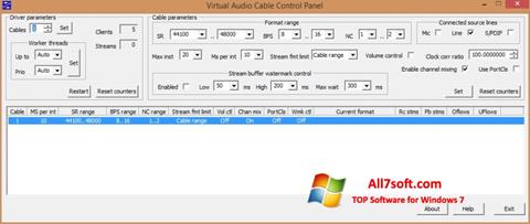 સ્ક્રીનશૉટ Virtual Audio Cable Windows 7